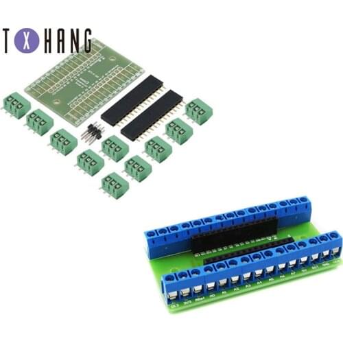 Nano Terminal Expansion Adapter Board for Arduino Nano V3.0 AVR ATMEGA328P with NRF2401+ Expansion Interface DC Power
