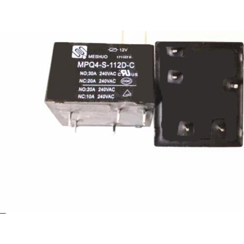 HOT NEW MPQ4-S-112D-C MPQ4 S 112D C MPQ4S112DC 12VDC DC12V 12V 30A 5PIN RELAY