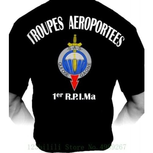 Tee Shirt T Shirt 1Er Rpima Regiment Parachutistes D'Infanterie De Marine High Quality Casual Printing Tee