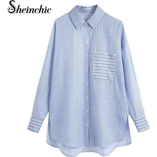 Офисные блузки Sheinchic China At AliExpress