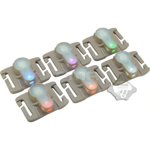 FMA MOLLE System Strobe Light Red Light Variety of Light Helmet Safety and Rescue Light 6 colors Free Shipping