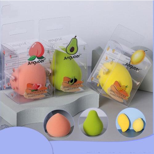 Lovely fruit Cosmetic Puff Powder Puff Smooth Womens Makeup Foundation Sponge Beauty egg To Make Up Tools