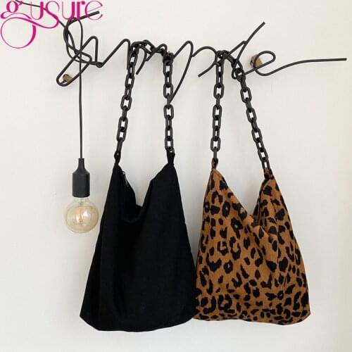 Gusure New Fashion Corduroy Women Hobo Bag Retro Shoulder Bag for Women Crossbody Bag Female Large Capacity Handbag bolsas