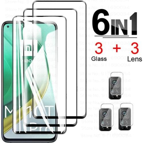 Tempered Glass For Xiaomi Mi 10T Pro 5G Screen Protector For Xiaomi Mi 10TPro Camera Glass For Mi 10TPro 5G Glass M2007J3SG