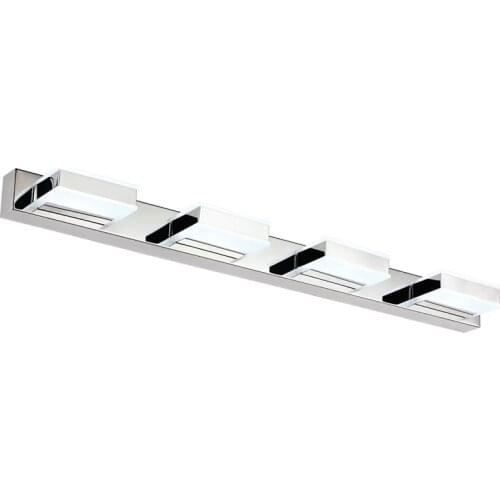 L16/35/50/68cm Mirror light led bathroom wall lamp modern chrome cabinet iluminacion led vanidad passpiegels luz de espejo luces