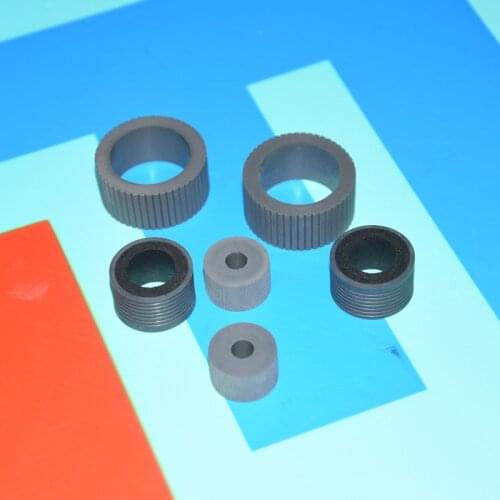 2sets. scanner pick up roller tire Brake Roller for Fujitsu fi-7600, fi-7700