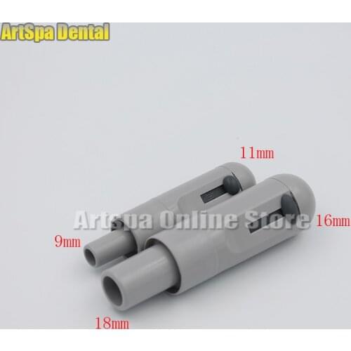 2pcs/set Dental Suction Tube Convertor Saliva Ejector Suction Adjustable Adaptor