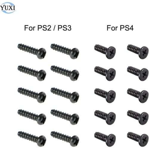 YuXi 20pcs Screws Replacement For Sony for PlayStation 4 PS4 DS4 Pro Slim Controller Screw Kit for PS3 PS2