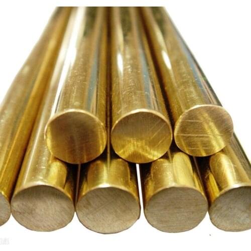 300mm 2.2/2.3/2.4/2.5/2.6/2.8/3mm brass bar rod H62 round solid stick baton nut