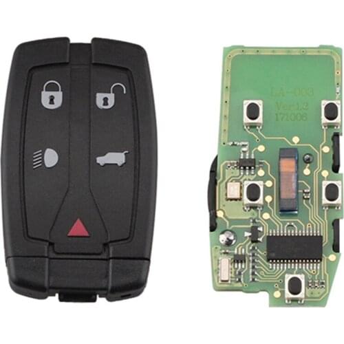 5 Button Keyless Remote Car Key 434MHz id46 Chip for Freelander 2 LR2 Sport for Freelander 2