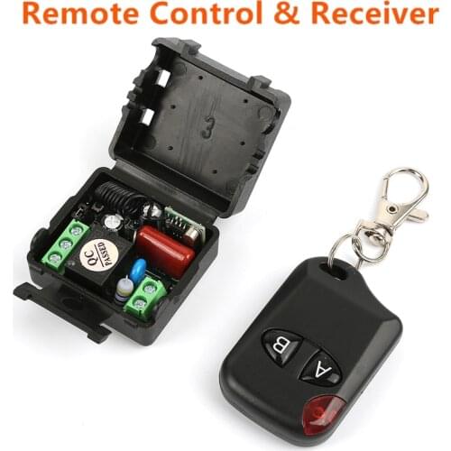 433MHz Wireless Remote Control Switch Relay Receiver Module RF Transmitter 433 Mhz Remote Control 220V Mini Single-channel