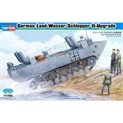 Hobby Boss 82462 1/35 German LWS II Upgraded Tractor Towing Vehicle Model Kit TH06468-SMT6