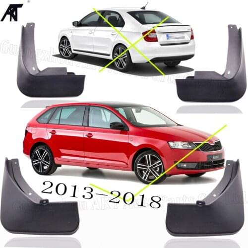 Car Mud Flap Flaps For Skoda Rapid Spaceback Hatchback 2013 - 2018 Mudflaps Splash Guard Mudguards Accessories