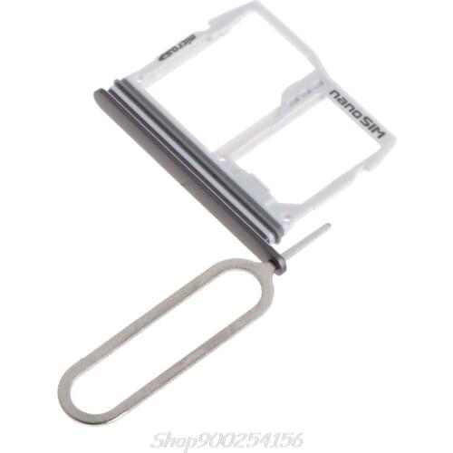 SIM Card Tray Slot Holder + Micro SD Memory Sim Holder Adapter For LG G6 US997 VS988 Jy17 20 Dropship
