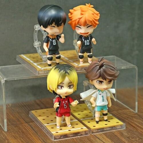 Haikyuu!! Hinata Syouyou 461 kageyama Tobio 489 Oikawa Tooru 563 Kozume Kenma 605 PVC Action Figure Toy Q Face Doll