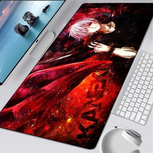 Mouse Pad Anime Tokyo Ghoul Large Non-skid Mouse Pad Carpet Gaming Mousepad Laptop Mousepad Keyboard Mat Office Desk Manga Mat