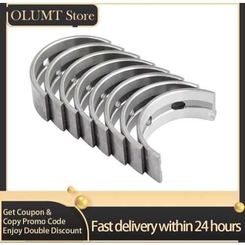 8Pcs Size 36mm~35mm Motorcycle Engine Parts Main Crankshaft Bearing For YAMAHA XVZ13A Royal Star Tour Deluxe XVZ13CT XVZ13LT