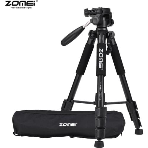 ZOMEI Q111 Lightweight Portable Camera Travel Tripod 5 Colors with Quick Release Plate/ Carry Bag for Canon Nikon Sony DSLR