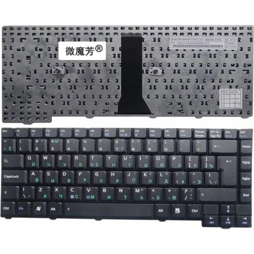 RU Black New 24P FOR ASUS F2 F3E F3F F3H F3Ja F3U F3T Z53J Z53 ASUS Z53F Z53M Z53S Z53H z52 X53 X52 Laptop Keyboard Russian