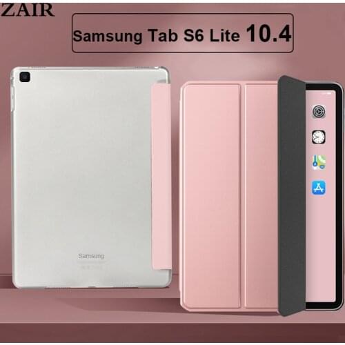 Smart Sleep Awake Case for Samsung Galaxy Tab S6 Lite 10.4 2020 SM-P610/P615 Tablet Capa Cover PU Leather Stand Tablet Funda