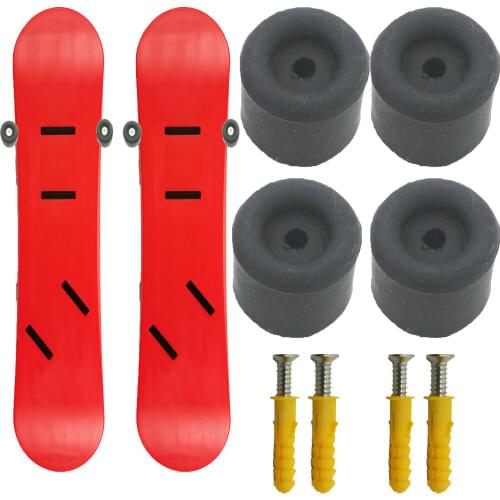 Snowboard Wall Storage Rack Snowboard Wall Mount Wall Display 4/PK - No Board