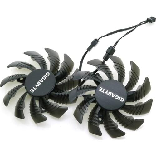 T128010SM 12V 0.20A 75mm Fan 40*40*40mm 3Pin 2Pin For Gigabyte GTX960 GV-N960OC-2GD Graphics Card Cooling Fan