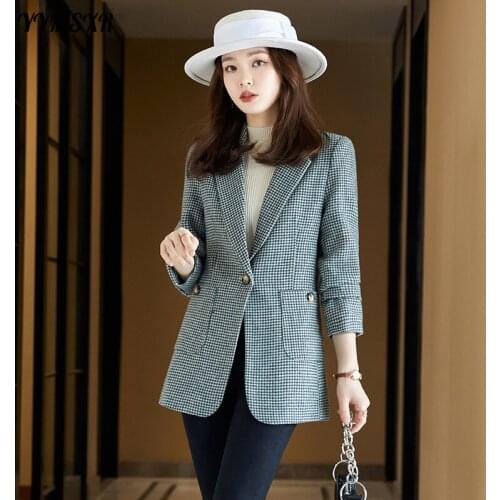 90 Kg Plus Size Womens High-quality Office Suit Spring and Autumn Self-cultivation All-match Professional Wear Female Jacket
