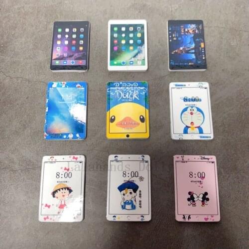 1:12 Ob11, BJD Dollhouse Miniature Food To Play with Mini Cartoon Flat Model Accessories