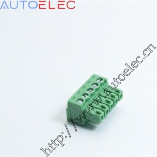 100pcs/lot 3.81mm pitch 5P pcb plug-in terminal blocks 2EDGK PCB Female Pluggable connector MC1.5/5-ST-3.81 1803604