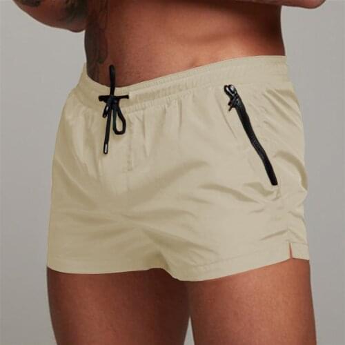 2021 Summer Swimwear Men Swimsuit Swimming Trunks Boxer Short Sexy Mens Swim Briefs Beach Shorts Surf Board mayo Wear sunga Suit