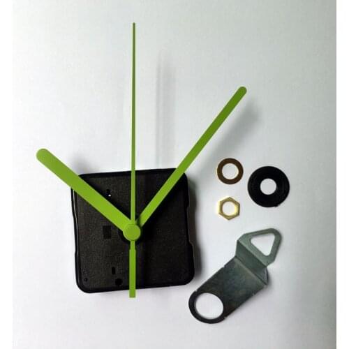 5 set Fashion style Quartz Clock Movement for Clock Mechanism Repair DIY clock parts accessories shaft 12mm free shipping