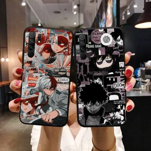 Todoroki boku no hero academia Shell Phone Case For Xiaomi Redmi Note 4 4x 5 6 7 8 pro S2 PLUS 6A PRO