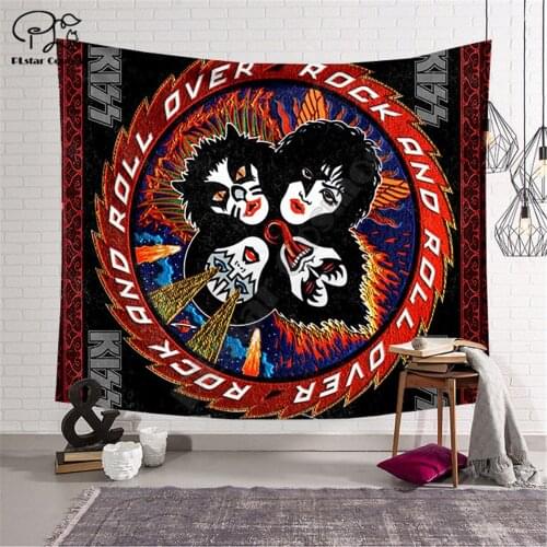 PLstar Cosmos Tapestry KISS 3D Printing Tapestrying Rectangular Home Decor Wall Hanging Home Decoration style-1