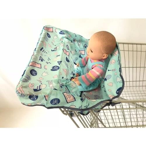 [Material Silk imitation] 3 Colors Quality shopping cart cover&highchair cover for baby infant&toddler