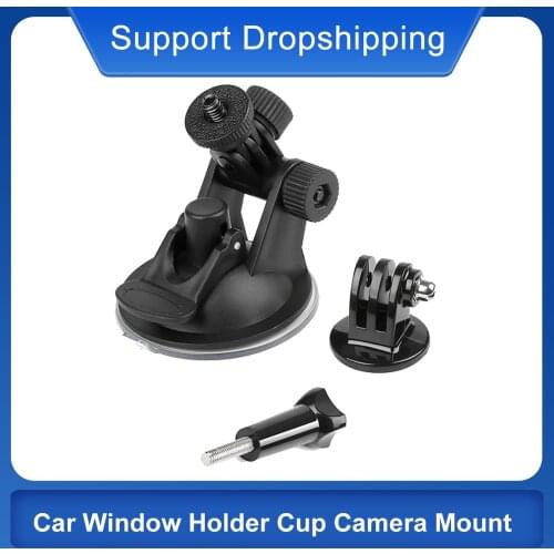 Mini Car Window Suction Holder Cup Windshield Glass Outdoor Sports Camera Mount Stable Anti-shake Anti-slip Durable Practical
