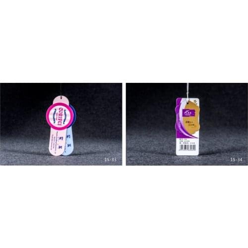 OEM custom logo brand garment clothing printed paper price hang tag for clothing clothes print swing luggage label tag JYYJ097