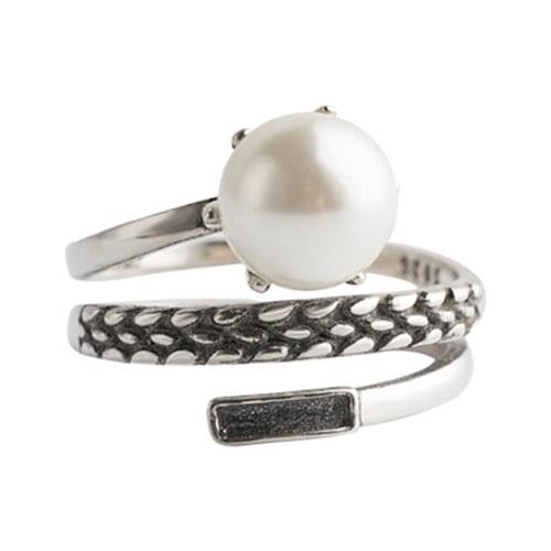 OneQuarter Vintage Simple Silver Opening Rings Adjustable S925 Sterling Silver Rings Personality Knuckle Rings Fashion Jewelry