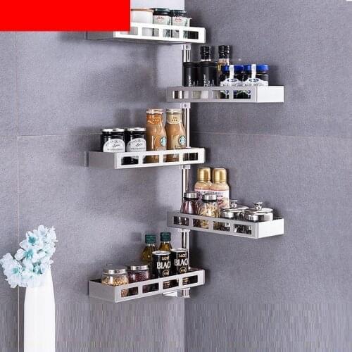 Organizadores De Organizer Organization Cosinha Stainless Steel Rotate Cuisine Organizador Cocina Kitchen Storage Rack Holder