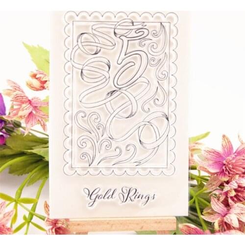 9.5x14.5cm No5 ribbon Transparent Clear Stamps Silicone Seals Roller Stamp DIY scrapbooking photo album/Card Making