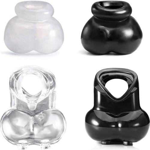 Bull Bag Ball Scrotal Bound Cock Ring Penis Ring Stretcher Snug,Scrotum Rings Silicone Testicle Bondage, Sex Toys For Men