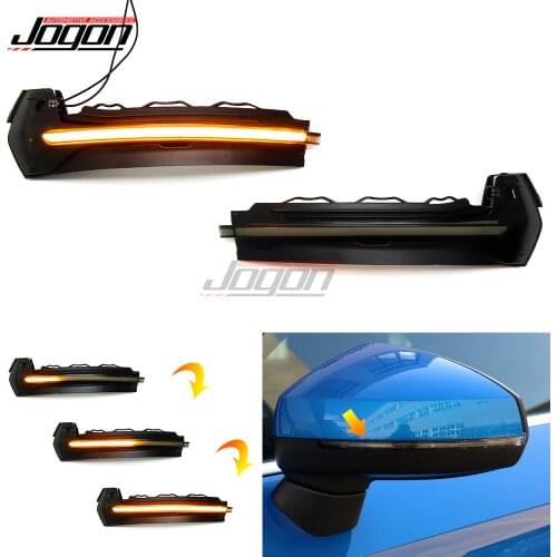 LED Dynamic Turn Signal Light Side Wing Rearview Mirror Indicator Sequential Blinker Lamp For AUDI A3 S3 8V 2013 - 2019