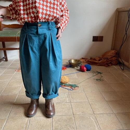 3 color all match bottoms pants for boys and girls f boy casual trousers children girls cocoon harem pants toddler baby clothes