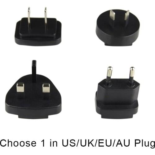 Choose 1 in US/UK/EU/AU Plug