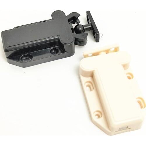 4pcs/Lot Push To Open Beetles Magnetic Door Drawer Cabinet Catches Cupboard Self-locking Device Door Catch Rebound Suction Latch