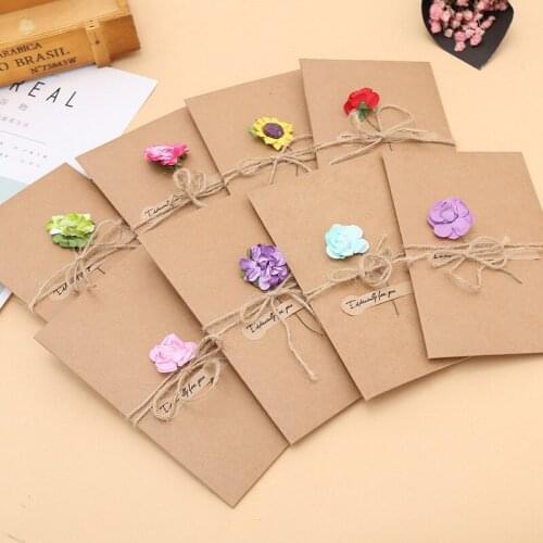 5pcs Thanksgiving Mothers Day Card Creative DIY Greeting Card Dry Peanut Yen Dan Greeting Card Spot Card
