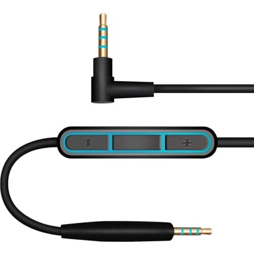 Headphone Audio Cable For Bose QC25 Quiet Comfort QC35 OE2 Headsets Cables 2.5mm to 3.5mm With Mic For iPhone Android iPhone