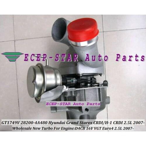 Free Ship BV43 145 28200-4A480 53039880127 53039880145 Turbo Turbocharger For HYUNDAI Grand Starex CRDI H-1 CRDI D4CB 16V 2.5L