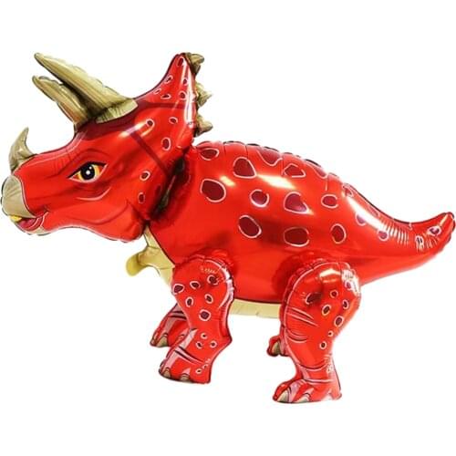 Kids Party Balloons Foil Mylar Balloon Triceratops For Wedding Party Supply