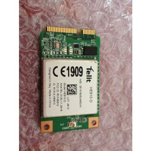 HE910-D Mini PCIe UMTS HSPA+ Embedded quad-band 3.75G WCDMA Module GPS Receiver 100% New&Original Distributor JINYUSHI STOCK