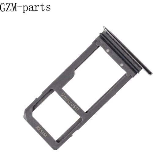 GZM-parts 100pcs/lot Mobile Phone Sim Card Tray For Samsung S7 Sim Card Holder Slot Tray Single / Dual